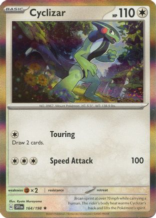 Cyclizar 164/198  - Holofoil SV01 Scarlet & Violet Base Set - Rare