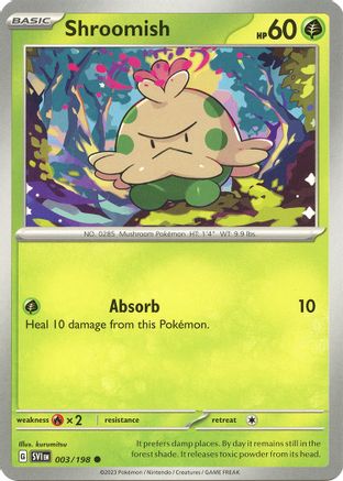 Shroomish 003  SV01 Scarlet & Violet Base Set - Common