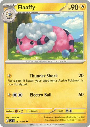 Flaaffy 067  SV01 Scarlet & Violet Base Set - Uncommon