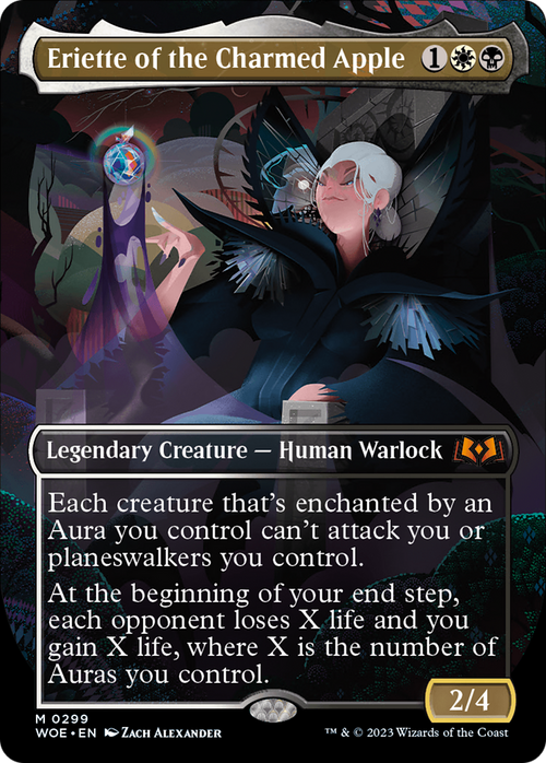 Eriette of the Charmed Apple (Borderless) (WOE-299) - Wilds of Eldraine Foil