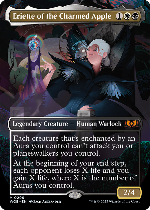 Eriette of the Charmed Apple (Borderless) (WOE-299) - Wilds of Eldraine Foil