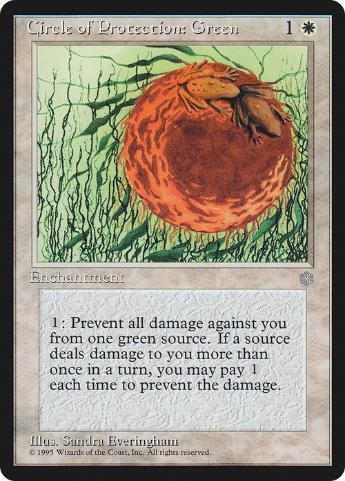 Circle of Protection: Green (ICE-) - Ice Age