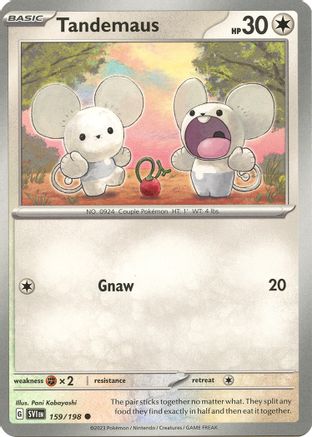 Tandemaus 159/198  SV01 Scarlet & Violet Base Set - Common