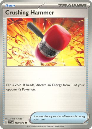 Crushing Hammer 168  - Reverse Holofoil SV01 Scarlet & Violet Base Set - Common