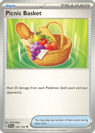 Picnic Basket 184  SV01 Scarlet & Violet Base Set - Uncommon