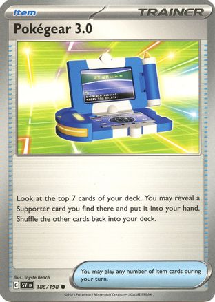 Pokegear 3.0 186  - Reverse Holofoil SV01 Scarlet & Violet Base Set - Common