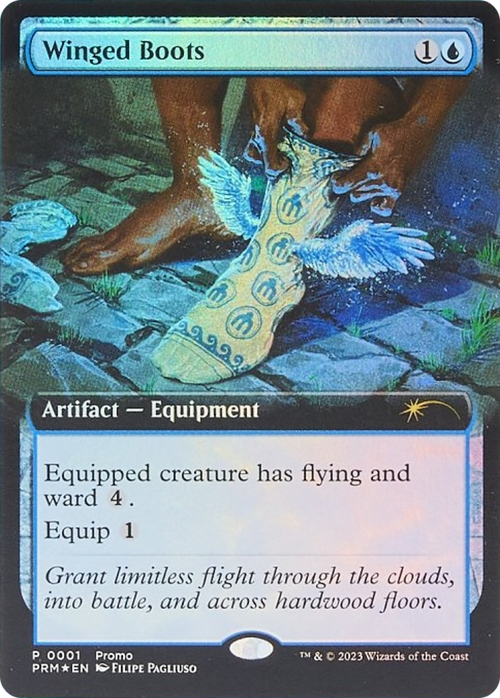 Winged Boots (MEDIA-001) - Media and Collaboration Promos Foil