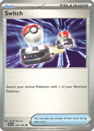 Switch 194  SV01 Scarlet & Violet Base Set - Common