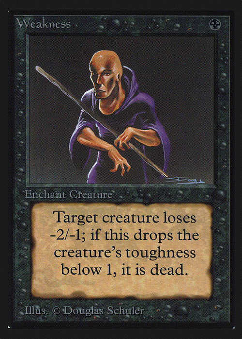 Weakness (CE) (CED-) - Collectors' Edition
