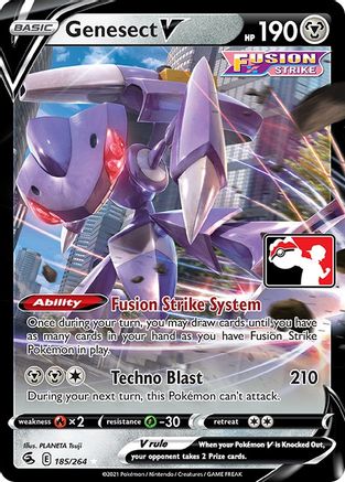 Genesect V  - Holofoil Prize Pack Series Cards - Ultra Rare