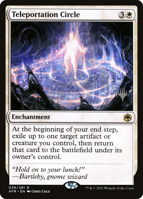 Teleportation Circle (PPAFR-39P) - Adventures in the Forgotten Realms Promos