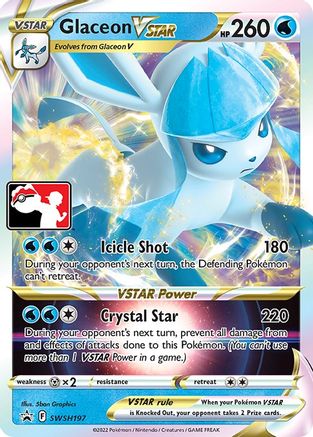 Glaceon VSTAR  - Holofoil Prize Pack Series Cards - Promo