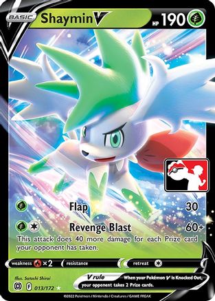 Shaymin V/172  - Holofoil Prize Pack Series Cards - Ultra Rare