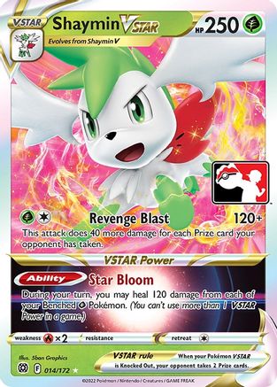 Shaymin VSTAR/172  - Holofoil Prize Pack Series Cards - Ultra Rare