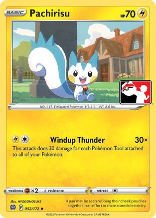 Pachirisu/172  Prize Pack Series Cards - Uncommon