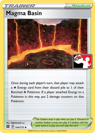 Magma Basin/172  - Holofoil Prize Pack Series Cards - Uncommon