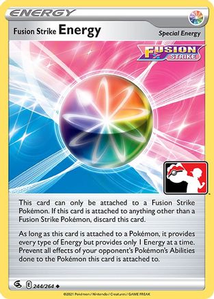 Fusion Strike Energy  - Holofoil Prize Pack Series Cards - Uncommon