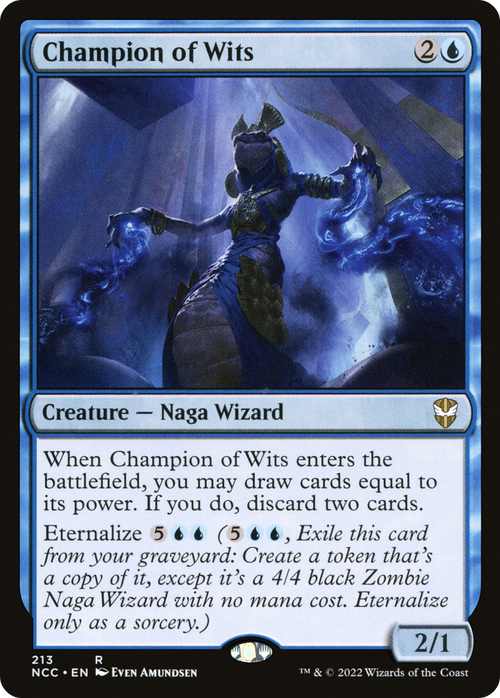 Champion of Wits (NCC-213) - New Capenna Commander