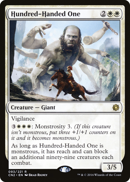 Hundred-Handed One (CN2-093) - Conspiracy: Take the Crown
