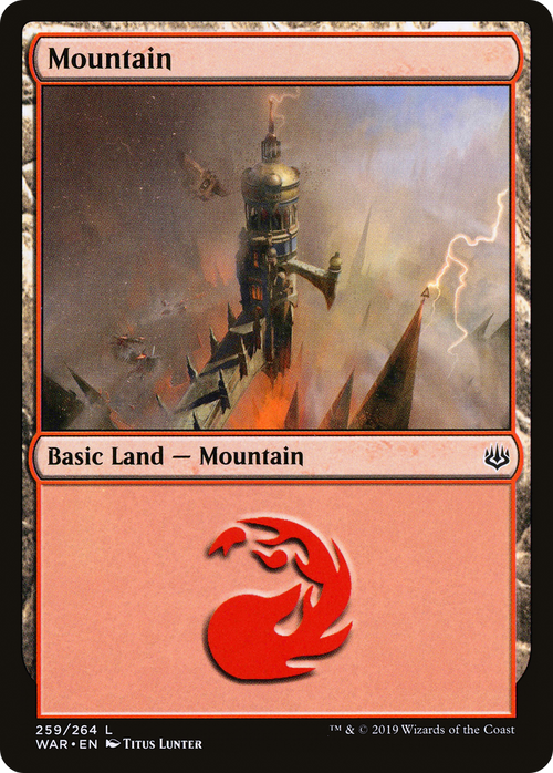 Mountain (259) (WAR-259) - War of the Spark