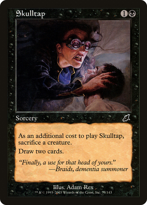 Skulltap (SCG-073) - Scourge Foil