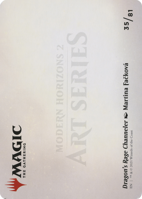 Dragon's Rage Channeler // Dragon's Rage Channeler (AMH2-035) - Modern Horizons 2 Art Series (Borderless)