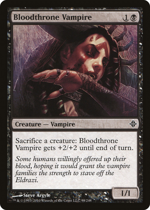 Bloodthrone Vampire (ROE-098) - Rise of the Eldrazi Foil