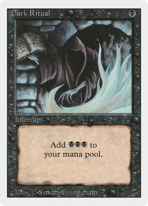 Dark Ritual (3ED-) - Revised Edition