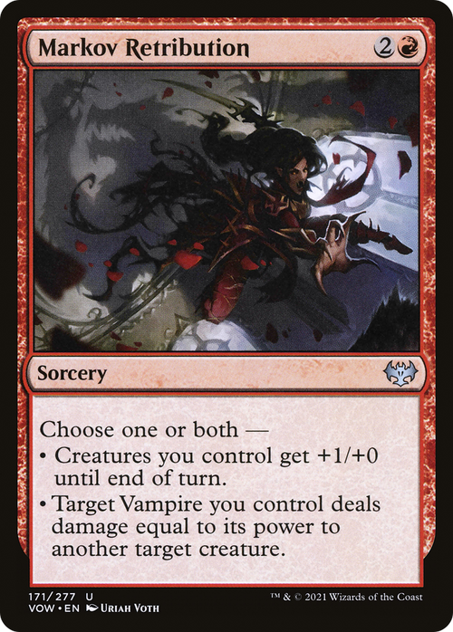 Markov Retribution (VOW-171) - Innistrad: Crimson Vow Foil