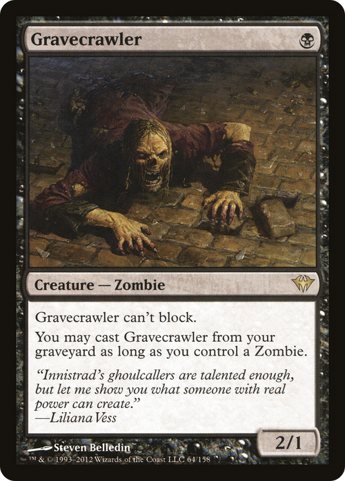Gravecrawler (DKA-064) - Dark Ascension