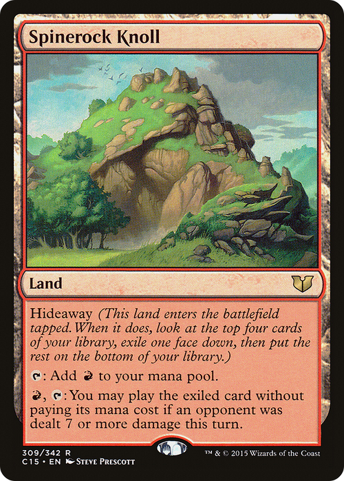 Spinerock Knoll (C15-309) - Commander 2015
