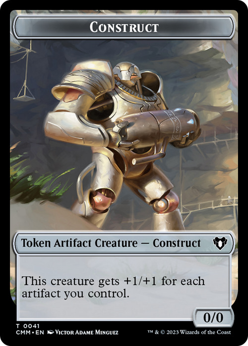 Construct (TCMM-041) - Commander Masters Tokens