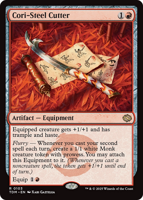 Cori-Steel Cutter (TDM-103) - Tarkir: Dragonstorm Foil