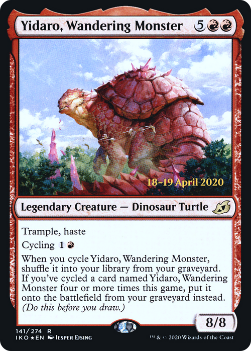 Yidaro, Wandering Monster (PRE-141S) - Ikoria: Lair of Behemoths Promos Foil