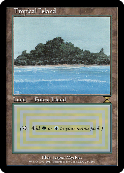 Tropical Island (ME4-254) - Masters Edition IV Foil