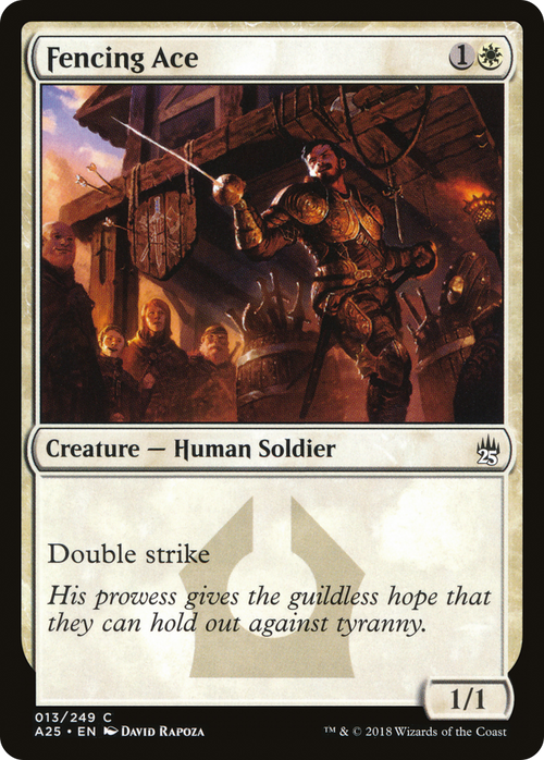 Fencing Ace (A25-013) - Masters 25 Foil