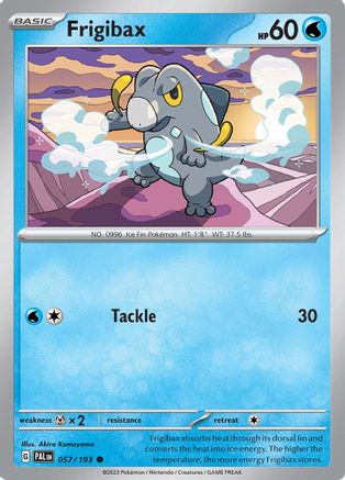 Frigibax 057/193  SV02 Paldea Evolved - Common