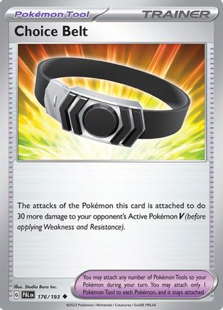 Choice Belt 176  SV02 Paldea Evolved - Uncommon