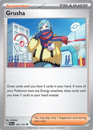 Grusha 184/193  SV02 Paldea Evolved - Uncommon