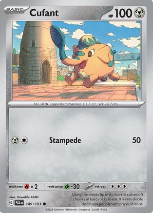 Cufant 149  - Reverse Holofoil SV02 Paldea Evolved - Common