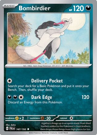 Bombirdier 147  SV02 Paldea Evolved - Uncommon
