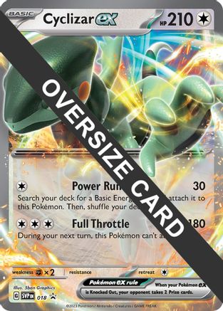 Cyclizar ex  - Holofoil Jumbo Cards - Promo