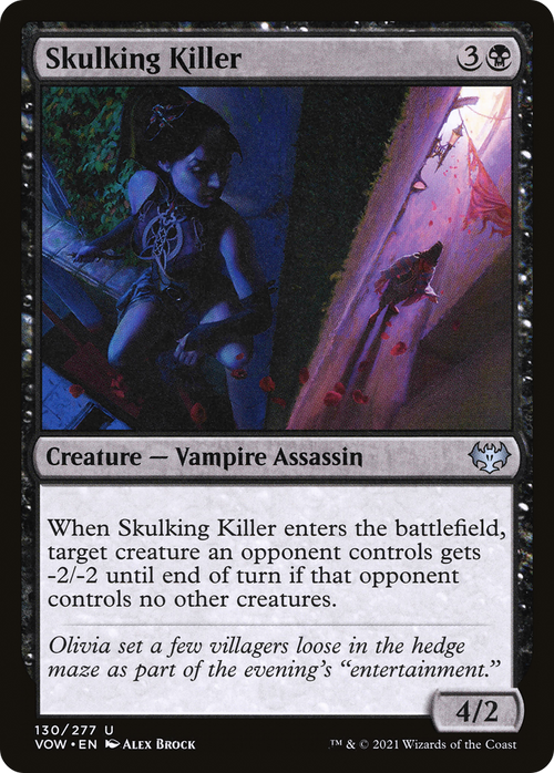 Skulking Killer (VOW-130) - Innistrad: Crimson Vow
