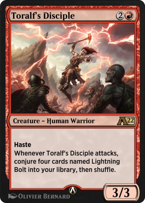 Toralf's Disciple (Y22-044) - Alchemy: Innistrad