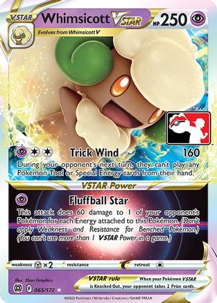 Whimsicott VSTAR/172  - Holofoil Prize Pack Series Cards - Ultra Rare