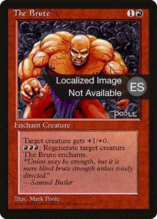 The Brute (4BB-) - Fourth Edition Foreign Black Border