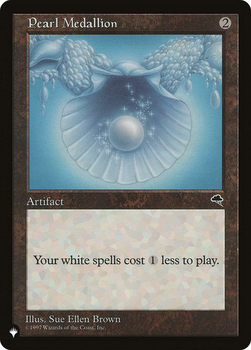 Pearl Medallion (LIST-) - The List