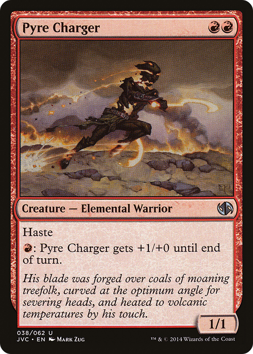 Pyre Charger (DD3-038) - Duel Decks Anthology: Jace vs. Chandra