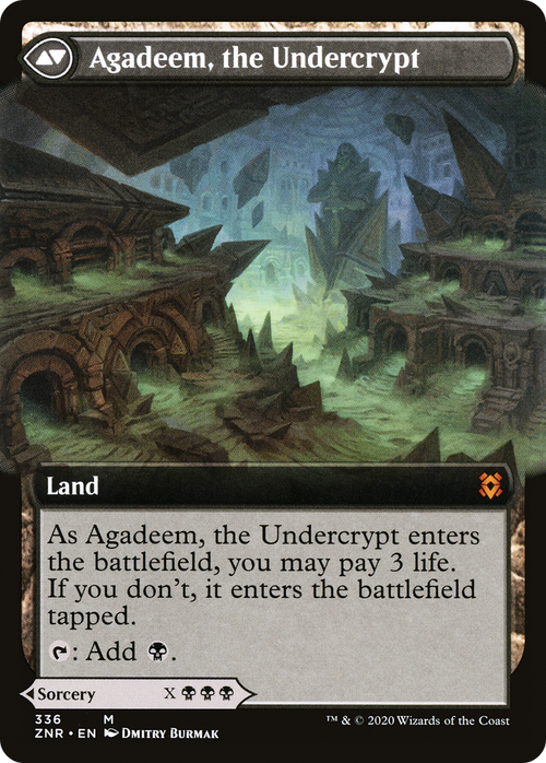 Agadeem's Awakening (Extended Art) (ZNR-336) - Zendikar Rising: (Extended Art)