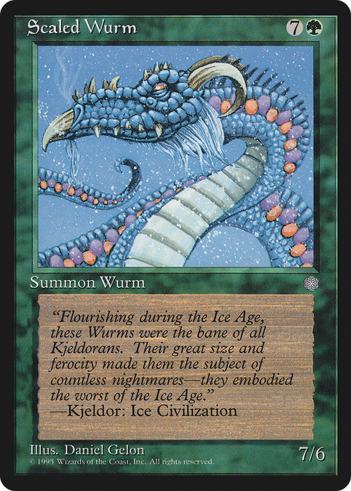 Scaled Wurm (ICE-) - Ice Age